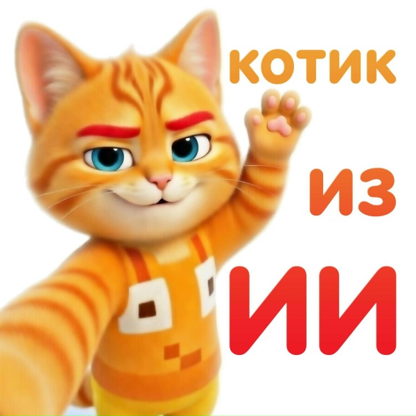 Обложка трека Котик из ИИ