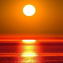 Orange Sun