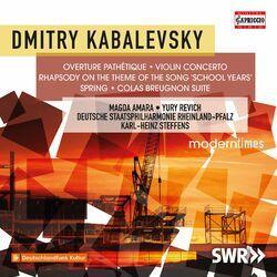 Слушать альбом - Kabalevsky: Pathétique Overture, Violin Concerto, Vesna & Colas Breugnon