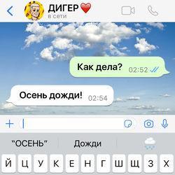 Обложка альбома Осень дожди