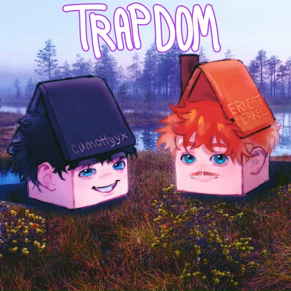 Обложка альбома TRAPDOM (prod. by larkeedoff, cumottyyx)