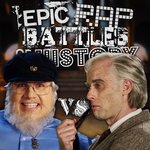 Обложка трека J. R. R. Tolkien vs George R. R. Martin
