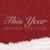 This Year - Small Doctor