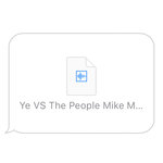 Обложка трека Ye vs. the People (starring TI as the People)