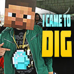 Обложка трека I Came To Dig (Minecraft Rap) [feat. Captainsparklez]